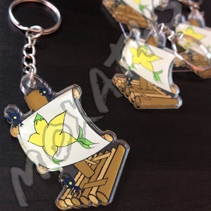 Kingdom Hearts &#39;Sail Away Heartless&#39; Pin | Keychain