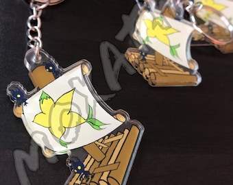 Kingdom Hearts 'Sail Away Heartless' Pin | Keychain