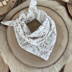 Triangular scarf I Neckerchief I Muslin scarf I Child I Baby I Bandanas I WEIDE