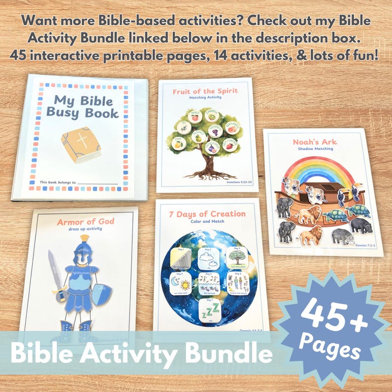 Adam and Eve Flip Book Activity, Bible Lesson (digital Download) - Etsy