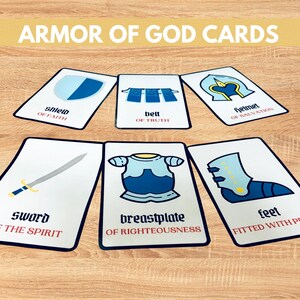 Volle Rüstung Gottes Karten, Epheser Bibel Memory, Homeschool Printables, Bibel Memory Karteikarten, Bibel Memory Verse