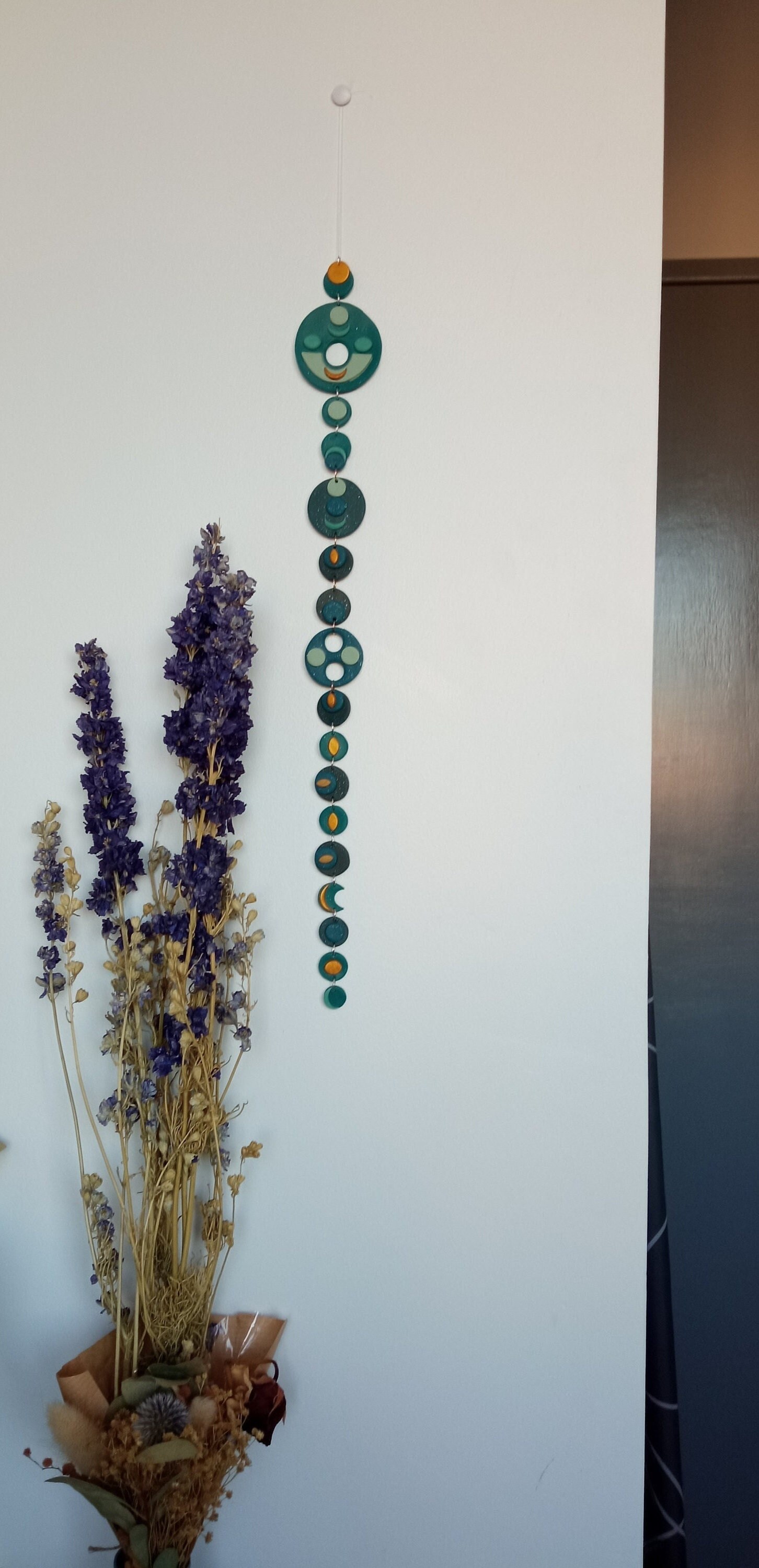 Guirlande Murale Bleue et Or