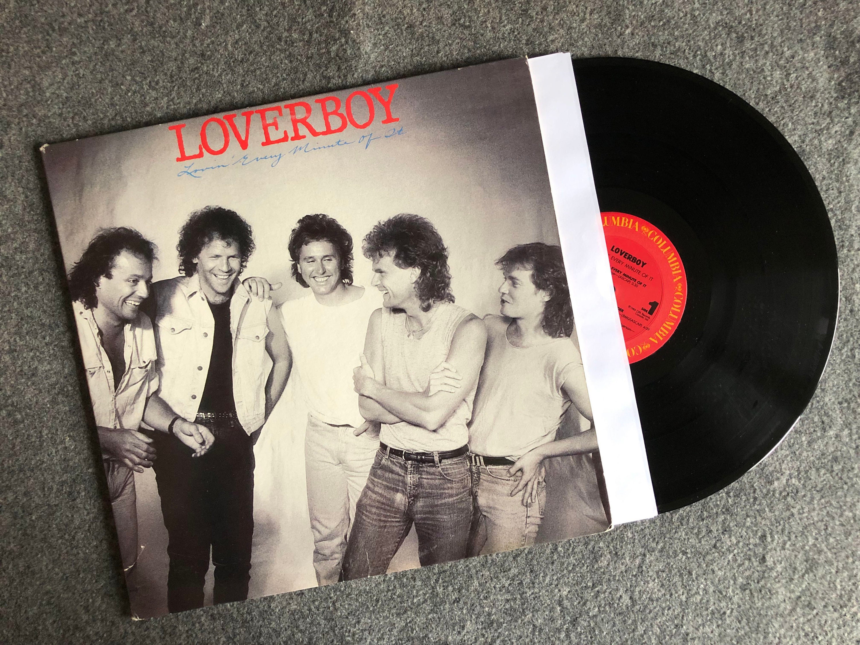 LOVERBOY « Working For The Weekend » Disque vinyle 45 tours