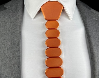 3D Printed Tie | RUST - Modern Series | Unique Neckties