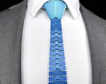 Aqua blue, Reversible - Articulating Series, ties