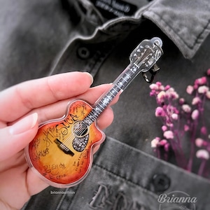 D-DAY Tour Guitar Acrylic Keychain