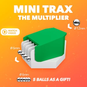 Mini Trax - Exklusiv - Der Multiplikator (Enthält 5 Mini Trax Bälle)