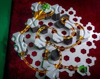 Rails 2 En 1 Compatibles Gravitrax – Lot De 2, Impression 3D – Allemagne, Pour Circuits à Billes