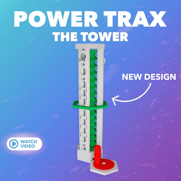 Exclusive - The Tower - Works with The Motor (Sold separately) Or hand operated.