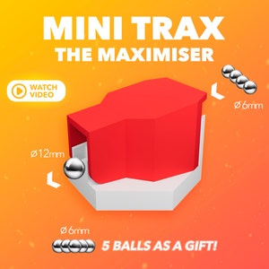 Mini Trax - Exclusive - The Maximiser - Enthält 5x Mini Trax Bälle