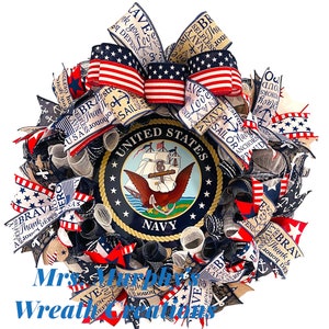 United States Navy wreath