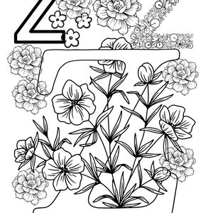 PDF Alphabet colouring pages