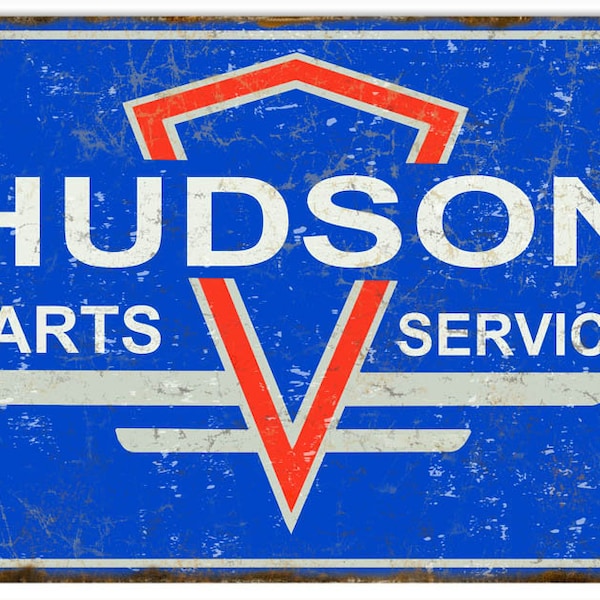 Hudson Car Sign Etsy