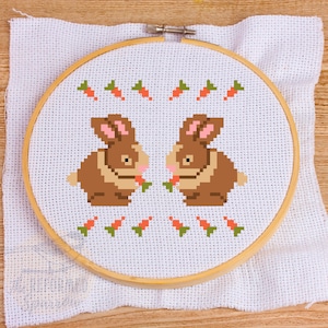 Bunny Cross Stitch Pattern