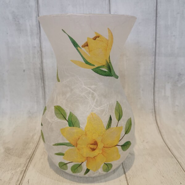 Daffodil Vase Etsy UK