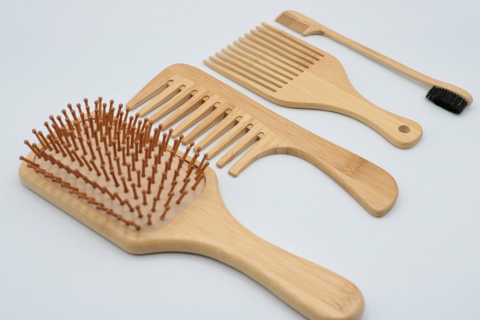 Bamboo Hair Brush - Etsy Bamboo Hair Brush - Etsy