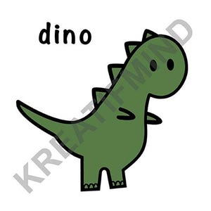 Printable Dinosaur Coloring Page for Kids | Fun Dino Coloring Sheet | Instant Download | Preschool, Kindergarten, Toddler Activity