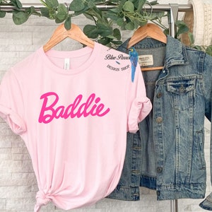 Baddie Tshirt, Bad Girl Shirt, Baddie vs. Plastic Doll, Baddie vs. Childhood Dolly, Real Proportions, Shirt for Women, Gift for Women, Baddy