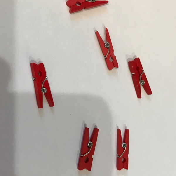 Plastic Clothespins Etsy