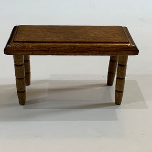 Dollhouse Wooden Table