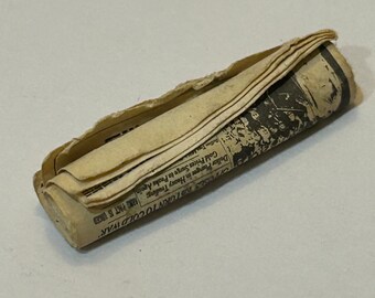 Dollhouse Miniature Newspaper Decor Mini Prop