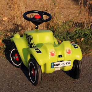 Bobbycar license plate / license plate / nameplate / personalization / bobby car / car / children&#39;s car / children / gift / 3D printing