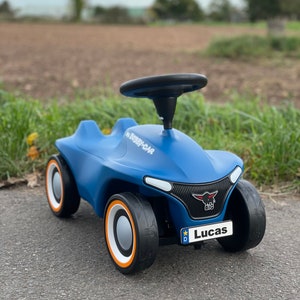 Bobbycar Neo license plate / license plate / name plate / personalization / bobby car / car / children&#39;s car / children / gift / 3D printing