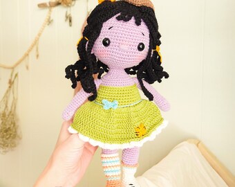 Boneca Bruxa Amigurumi