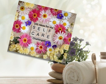 Desafío de autocuidado / Libro electrónico / Descarga instantánea / 20 páginas / Crea tu mejor vida / La felicidad comienza dentro de ti / Sé más tranquilo / Sé presente /
