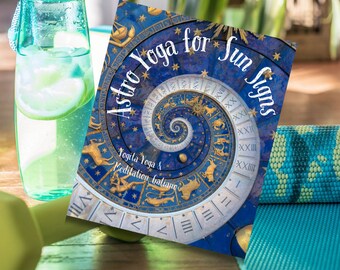 Astrología Yoga Fusion / Astro YOGA / Descarga instantánea / Libro electrónico de 53 páginas / Estaciones / Energías / Chakras / Elementos / Posturas / 12 signos solares /