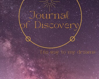 DIARIO de DESCUBRIMIENTO / El Camino a Mis Sueños PLANNER Bundle / Imprimible + Rellenable 40 Páginas / Metas Esperanzas Sueños Planificador / Descarga Instantánea