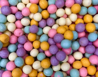 UK Freeze Dried Fruit Balls Chewies (Shell-less) - Vegan, Vegetarian & Halal | Crunchy, Airy and Flavourful Sweets | Tik Tok Viral Sweets