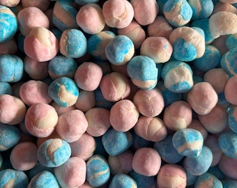 UK Freeze Dried Bon Bons Bubblegum - Vegetarian & Halal | Crunchy, Airy and Flavourful Sweets | Tik Tok Viral Sweets