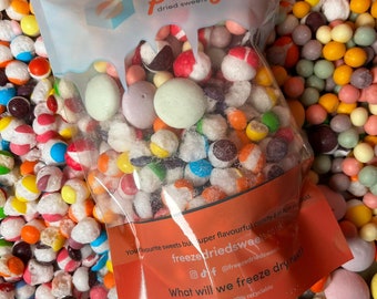 UK Freeze Dried Skittles Mix | Crunchy, Airy and Flavourful Sweets | Tik Tok Viral Sweets