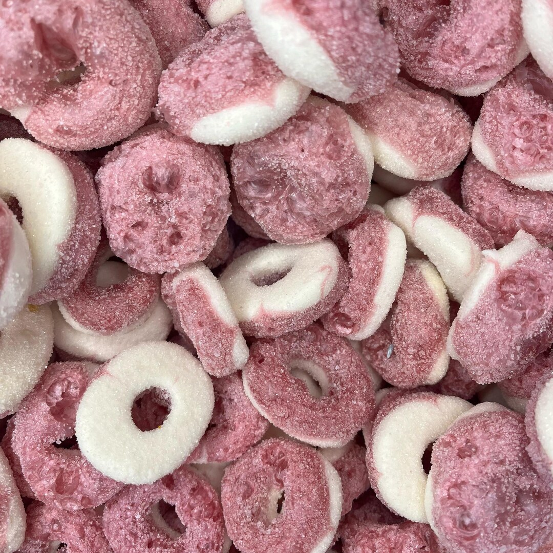 Watermelon Rings Sweets UK Freeze Dried Watermelon Rings - Halal | Crunchy, Airy and Flavourful ...