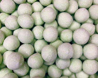 UK Freeze Dried Bon Bons Green Apple - Vegetarian & Halal | Crunchy, Airy and Flavourful Sweets | Tik Tok Viral Sweets