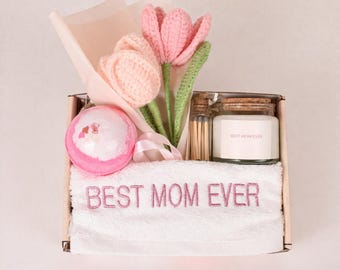 Set regalo "La mamma migliore di sempre". Regalo di compleanno per la mamma. Regalo per la festa della mamma. Set regalo spa per la mamma.