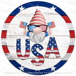 Conception d'affichette de porte à sublimation ronde aux États-Unis