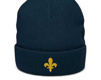 Ljiljan / Fleur-de-lis Recycled cuffed beanie