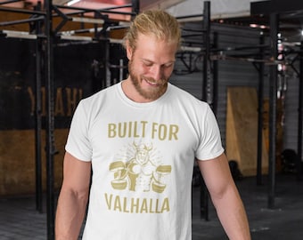 Built for Valhalla - Vikings Bodybuilding Short-Sleeve T-Shirt