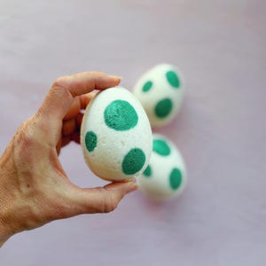 Yoshi bath bomb - with hidden  figurine