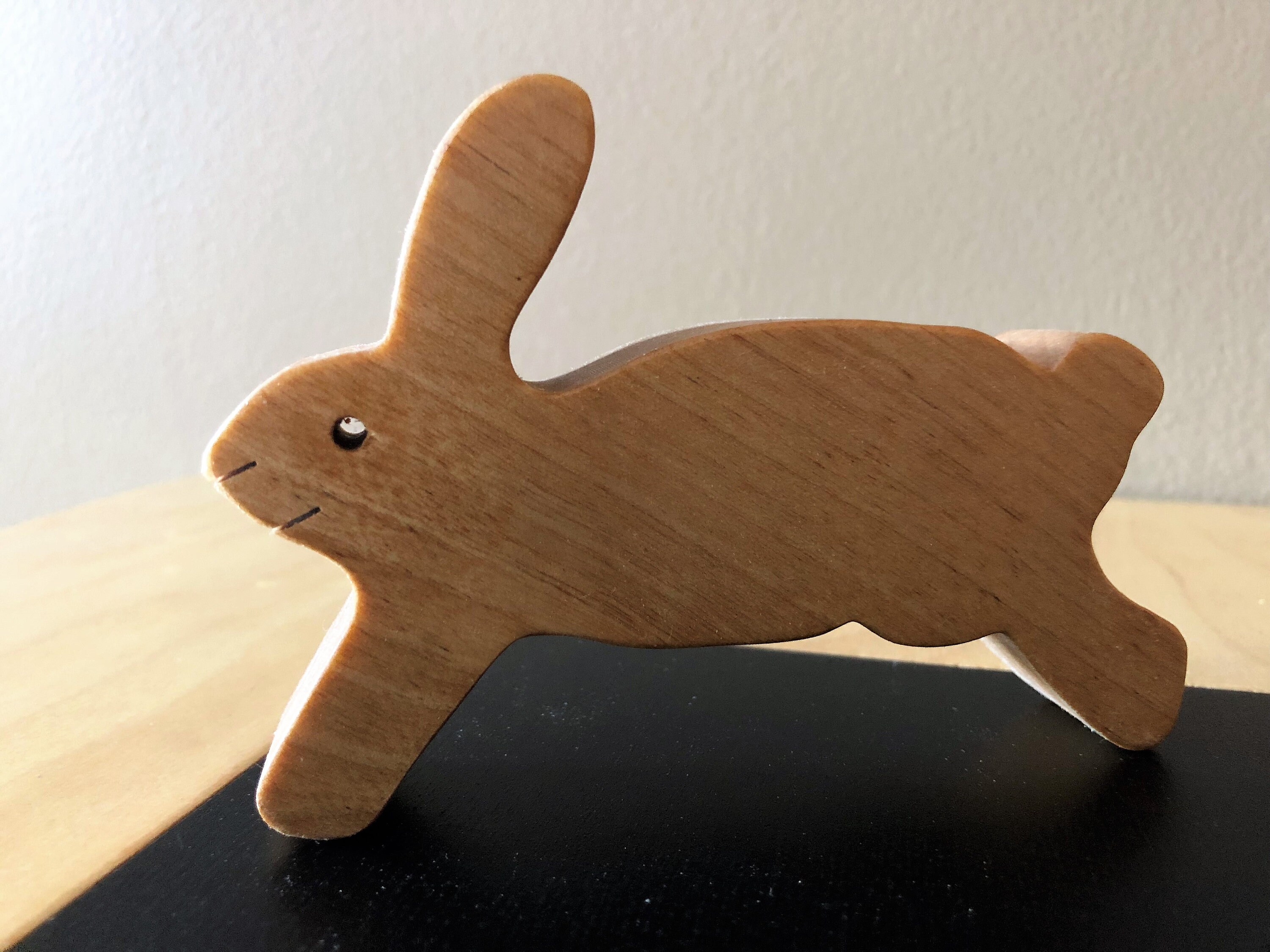 Natural 6 Piece Hardwood Rabbit Set Etsy