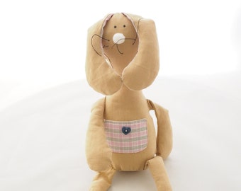 Hand-sewn Easter Bunny