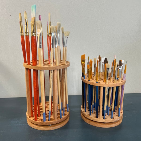Paint Brush Holder Etsy