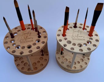 Personalized Paint Brush Holder