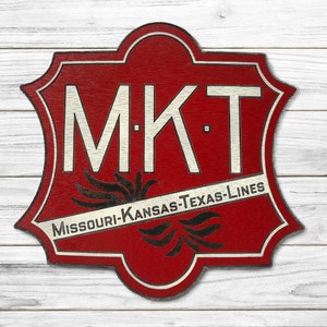 MKT Railroad Sign