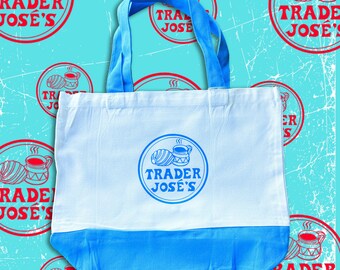 Trader Jose’s Grocery Tote Bag - Blue