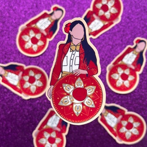 Maria la Charra Vinyl Sticker