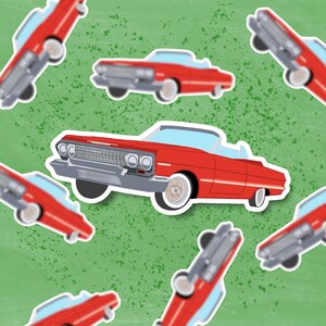 63 Impala Sticker