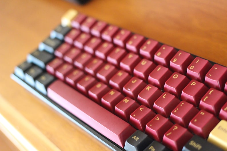 Thocky 65 Custom Keyboard W/ RGB Lighting Etsy Hong Kong